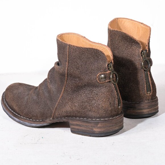 Fiorentini + Baker ETERNITY ELINA Ankle Boots in Brown Suede - 37 - Picture 3 of 7